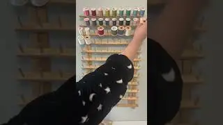 i got a thread organizer for $10 at the thrift store and i am EXCITED