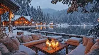 Winter Jazz Vibes ❄️ Smooth Sax & Piano Music for Cozy Cold Nights