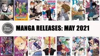 MANGA RELEASES: MAY 2021!