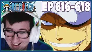 LAW HUMBLES VERGO & LUFFY DEFEATS CAESAR! ONE PIECE EPISODES 616-618 REACTION! (REDIRECT LINK)
