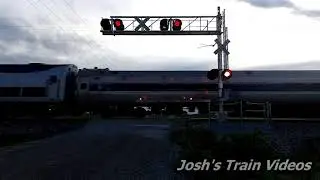 Amtrak 50 with Navy Inspection Car 118