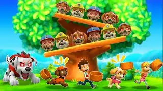 Mario Party The Top 100 Minigames - Zuma Vs Ryder Vs Skye Vs Katie (Hardest Difficulty)