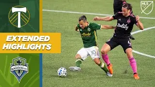 Portland Timbers vs. Seattle Sounders | August 23, 2020 | Extended MLS Highlights