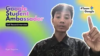 Ryan Saputra - Kandidat Google Student Ambassador 2026 Indonesia - Universitas Negeri Malang 