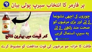 Befits of syrup Polybion in Poultry || Multivitamins || immune booster || healthy chicks