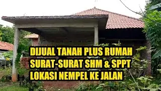 DI JUAL LAHAN PLUS BANGUNAN RUMAH DI KEC DARANGDAN DESA MEKAR SARI.