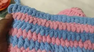 crochet velvet yarn blanket #crochet#velvetyarn#crochetblanket#handmade#viral#trending