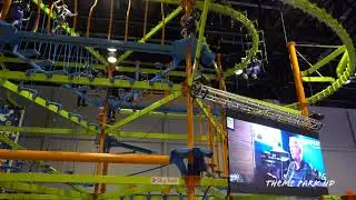 [4K] Zipcoaster Attraction Concept At IAAPA 2018 | Zipline Rollercoaster