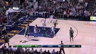 Thon Maker Hits Back to Back to Back Threes Vs Jazz January 31, 2017