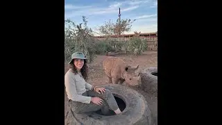 Jacqueline Contino: Applying Zoo Enrichment to Orphaned Black Rhino Presentation at RKW 2025