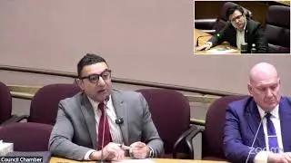 Ahmed Rehab Responds at City Hall (2) | March 19, 2025