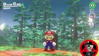 Super Mario Odyssey Guide Wooded Kingdom Power Moon # 65