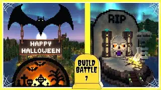 BUILD BATTLES, Special HALLOWEEN Event in Minecraft. Mini Series Ep.1