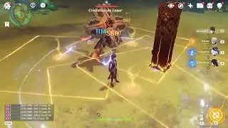 [GENSHIN BETA 6.3] Zhongli's Pillar resonance DOES work with Lunar Crystallize