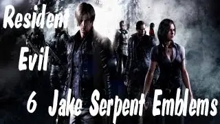 Resident Evil 6 Serpent Emblem Guide For Jake's Campaign