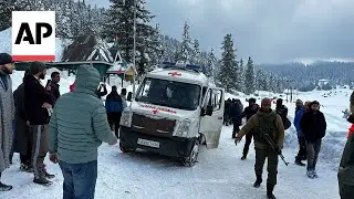 Avalanche kills Russian skier, 5 others rescued at ski resort in Kashmir