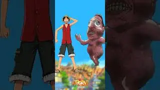 Luffy Vs All Titan #attackontitan #animeedit