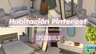 Habitaci&oacute;n PINTEREST aesthetic 💞 Los Sims Mobile I Speedbuild
