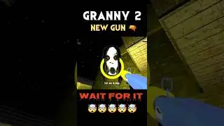 Slendrina Kill By New Gun 😱.        #granny #shortsfeed #shots #horror #gaming