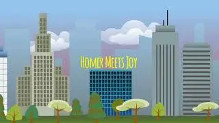Lego T.H.E.M.E.(S) Shorts #7 Homer Meets Joy 