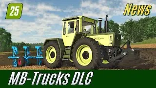 LS25 News: Mercedes Benz Trucks DLC kommt am 9.9.2025