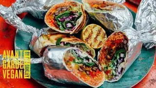 MEATY MUSHROOM BURRITOS