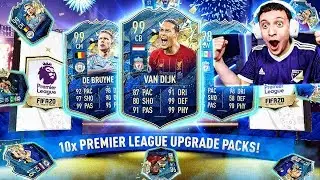 OMG I ACTUALLY GOT A PL TOTS!! MY 10x PREMIER LEAGUE UPGRADE SBC PACKS! ARE THEY WORTH IT? FIFA 20