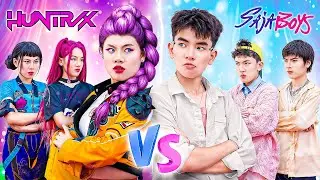 Huntrix Против Saja Boys На Шоу Талантов! Кто Победит?