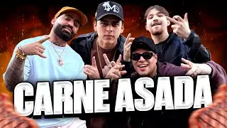 HICIMOS una CARNE ASADA JUNTO a ARCANGEL Y EDUIN CAZ⭐