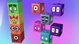 Let's Count 1 to 100 with Numberblocks Standing Tall! Super Fun Cubes