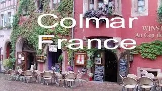 Colmar France - Charming Alsace town,  Cathedral - LVBO Travel Videos