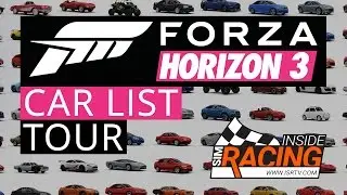 Forza Horizon 3 Car List Tour