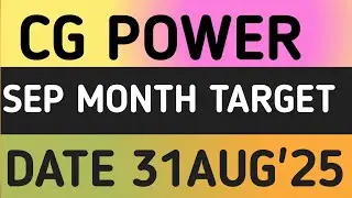 CG POWER & INDUSTRIAL SOLUTIONS STOCK LATEST NEWS 31AUG'25/CG POWER SHARE LATEST NEWS WITH TARGET