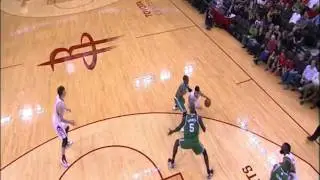 Jeff Green's Fastbreak Dunk on Carlos Delfino
