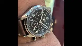 Beautiful Longines Aviation Bigeye Watch, Heritage Collection, Chronograph