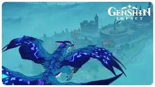 Dvalin Attacks Mondstadt Cutscene | Genshin Impact