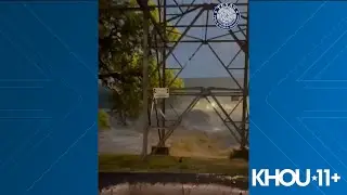 Texas Game Wardens share video of flooding in downtown Kerrville