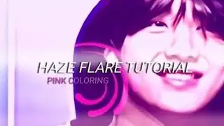 Haze flare pink coloring tutorial...