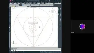 CURSO DE AUTOCAD AULA 145  #cursoautocad  #geometriasagrada  #vishuddha