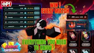 *TOP 10 RANKED PLAYER🏆* BEST TEAMS for RANKED PVP! 🔥 Anime Card Clash Guide (Roblox)