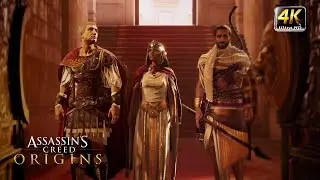 Assassin's Creed  Origins Aya kill Septimus and Caesar Cleopatra