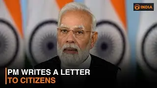 PM writes a letter to Citizens