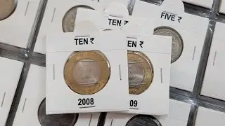 10 Rupees Coins Republic India 2008 to 2010