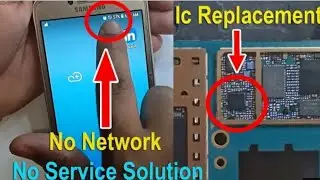 Samsung galaxy j2 18 network  problem #Hariom Mobile Repair