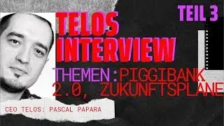 Telos Interview Teil 3🎙Piggibank 2 0🐷Governance Kryptow&auml;hrung Masternodes 2019💹Melchionda Network
