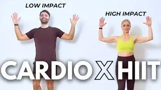 30-минутная кардио-HIIT тренировка дома - 5000 шагов для сжигания жира (без оборудования). Заняти...