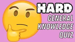 General Knowledge Pub Quiz #01 | Artists, History, Movies | Trivia Game