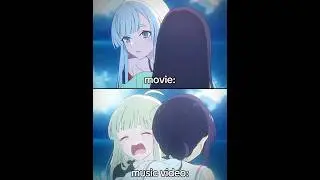 in the movie vs whats in the music video 🫶🏽🥺 #cosmicprincesskaguya #kaguya x #iroha x #yachiyo