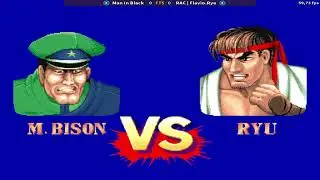 SF2'CE: MiB.$K (M.Bison) x FlávioRyu (Ryu) - TOTAL SCORE 15x0