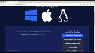 Install OBS Studio on Windows 10